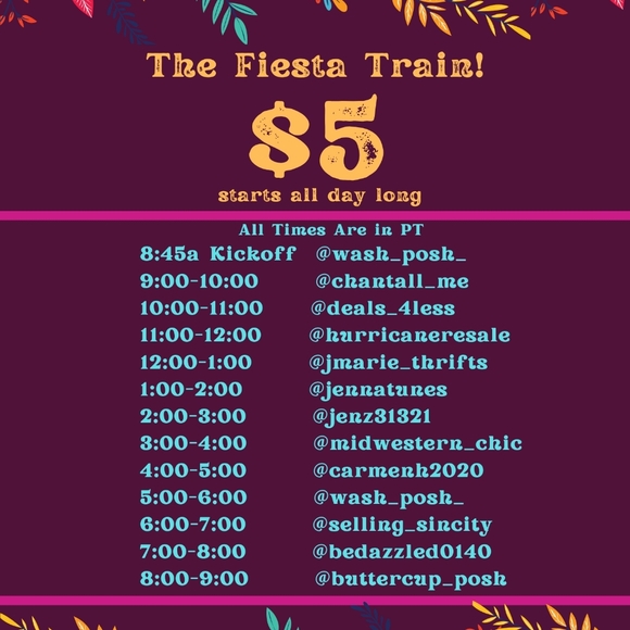 ✨💃 Fiesta Train is LIVE 12/14 💃✨ - Picture 4 of 4